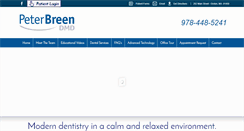 Desktop Screenshot of drpeterbreen.com